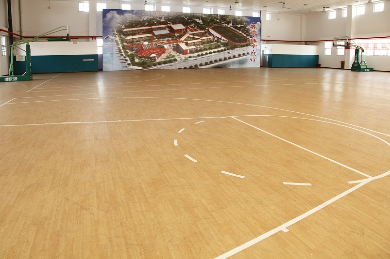 腾方篮球场运动地板