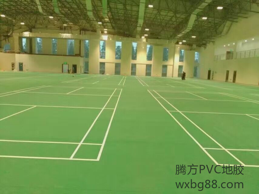 腾方羽毛球场地胶