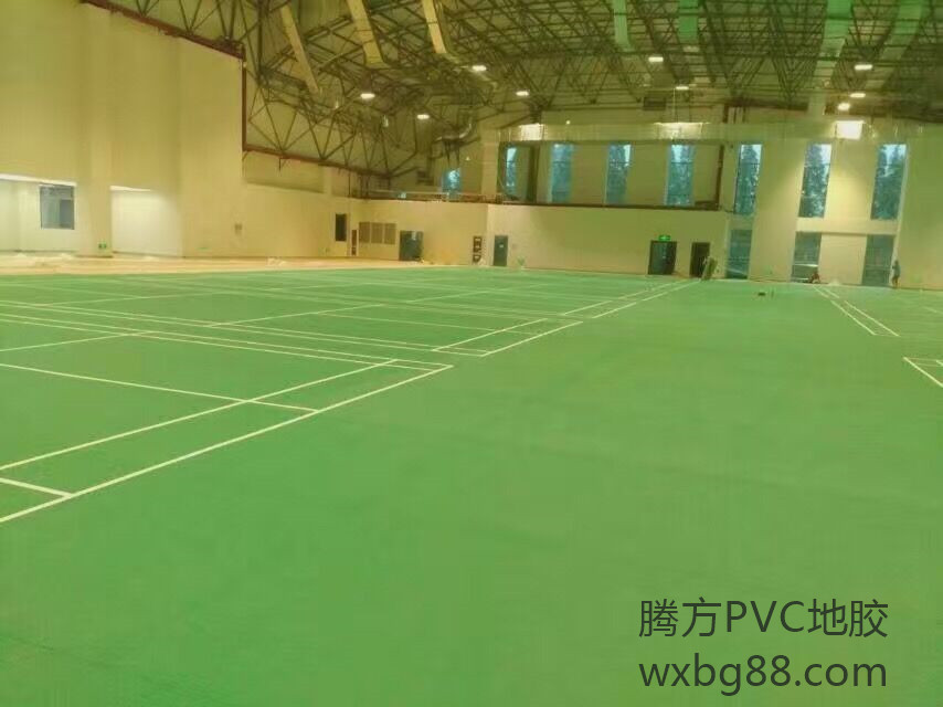腾方羽毛球场地胶