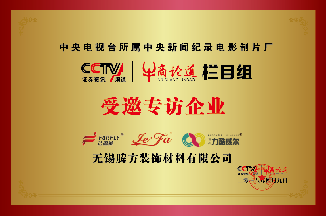 腾方-CCTV受邀专访企业