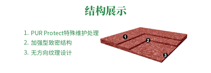 腾方 无方向性同透PVC地板