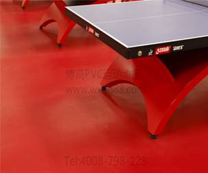 开赚钱的乒乓球馆，必确保PVC运动地板等硬件设施