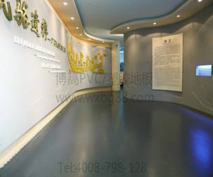 博物馆地材当选与需俱进的腾方博物馆PVC塑胶地板