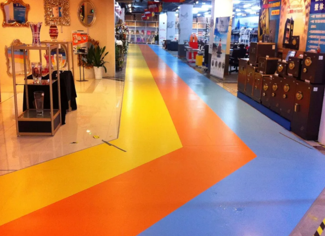 商场应该如何选购PVC塑胶地板？