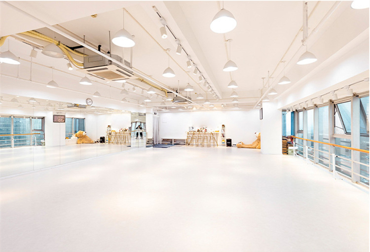 强化地板能不能代替舞蹈地胶做舞蹈教室地板【腾方PVC地板】