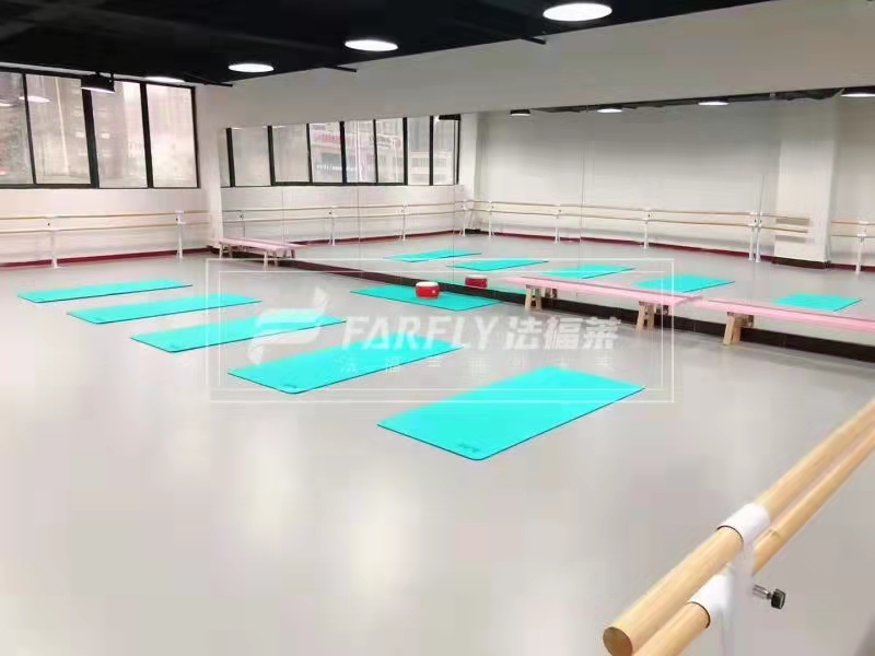 瑜伽室用塑胶地板【腾方PVC地板】