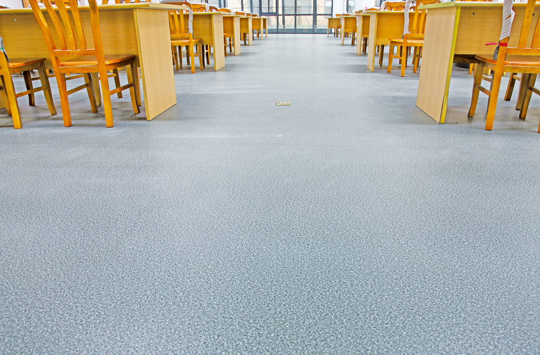 学校用地板胶为什么经常被误解【腾方PVC地板】