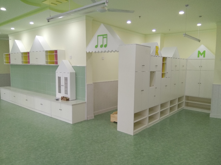 幼儿园铺装的塑胶地板能够促进招生【腾方PVC地板】