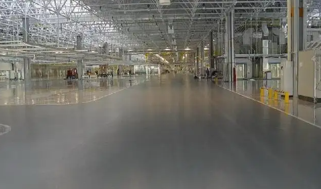 工业车间PVC商用复合地板得到行业内外一致好评【腾方PVC地板】