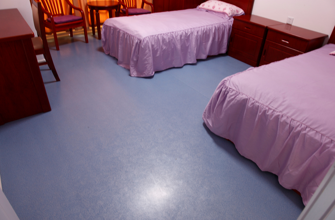 养老院专用地板，满足医养综合的极致需求【腾方PVC地板】