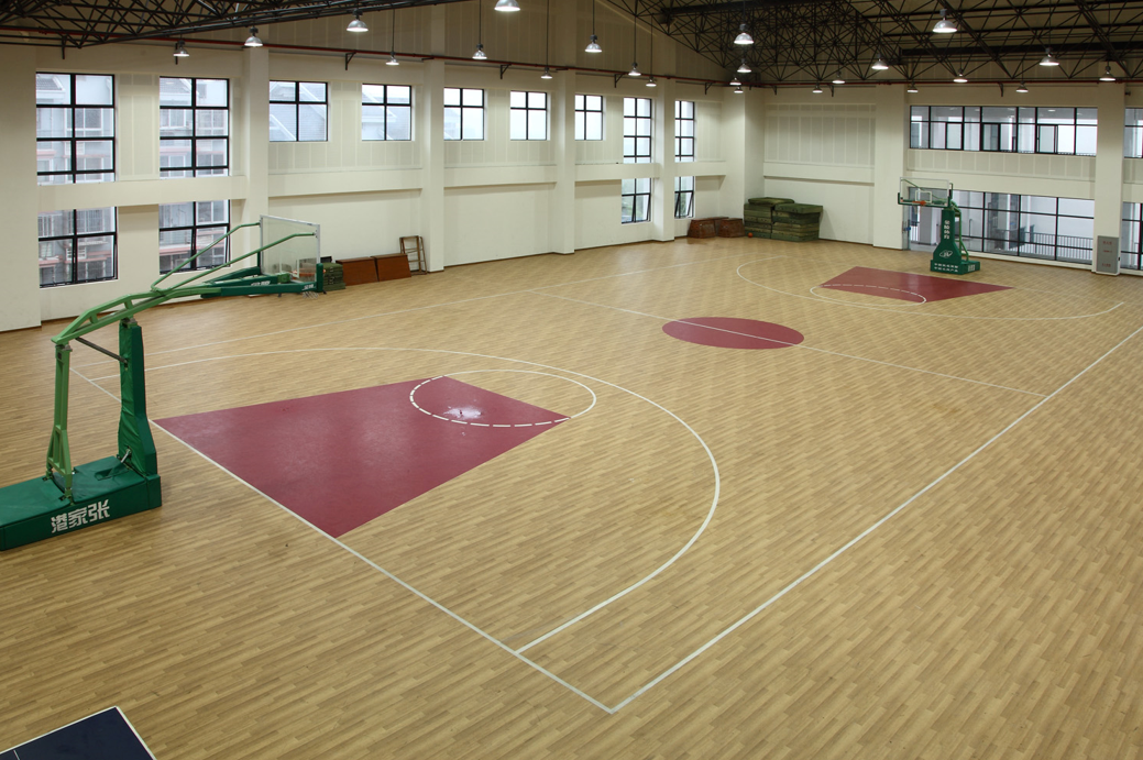 国内著名篮球场pvc运动地板品牌——法福莱【腾方PVC地板】